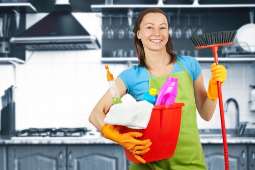 Window cleaning service for a Kennington shopfront or office