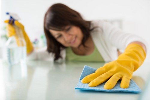 Regular communal area cleaning for Kennington residential block