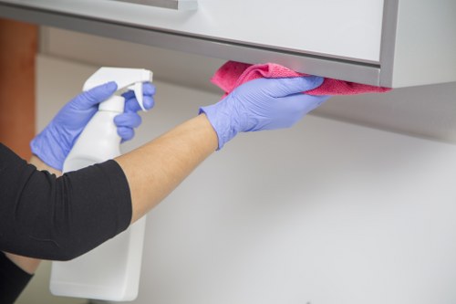 Local cleaner carrying out a one-off clean in a Kennington flat